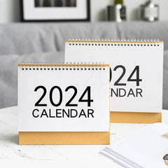 Year Planner Wire Bound Calendar Academic Desktop Calendar Mini Calendar