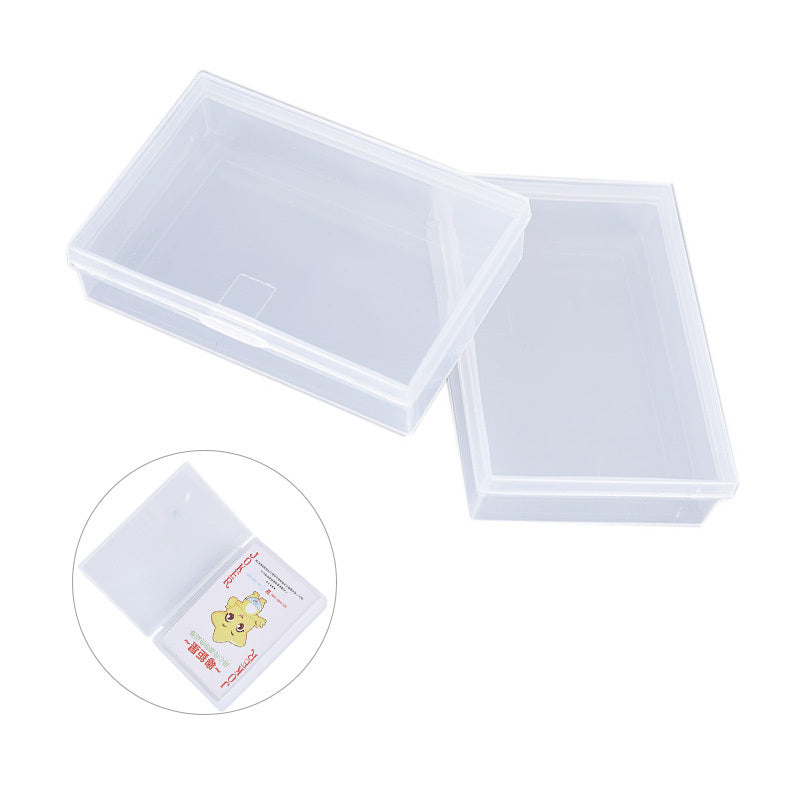 Transparent Plastic Boxes Playing Cards Container Poker Card Storage Case