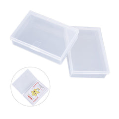 Transparent Plastic Boxes Playing Cards Container Poker Card Storage Case