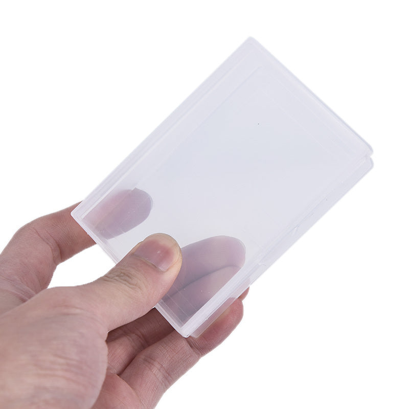 Transparent Plastic Boxes Playing Cards Container Poker Card Storage Case