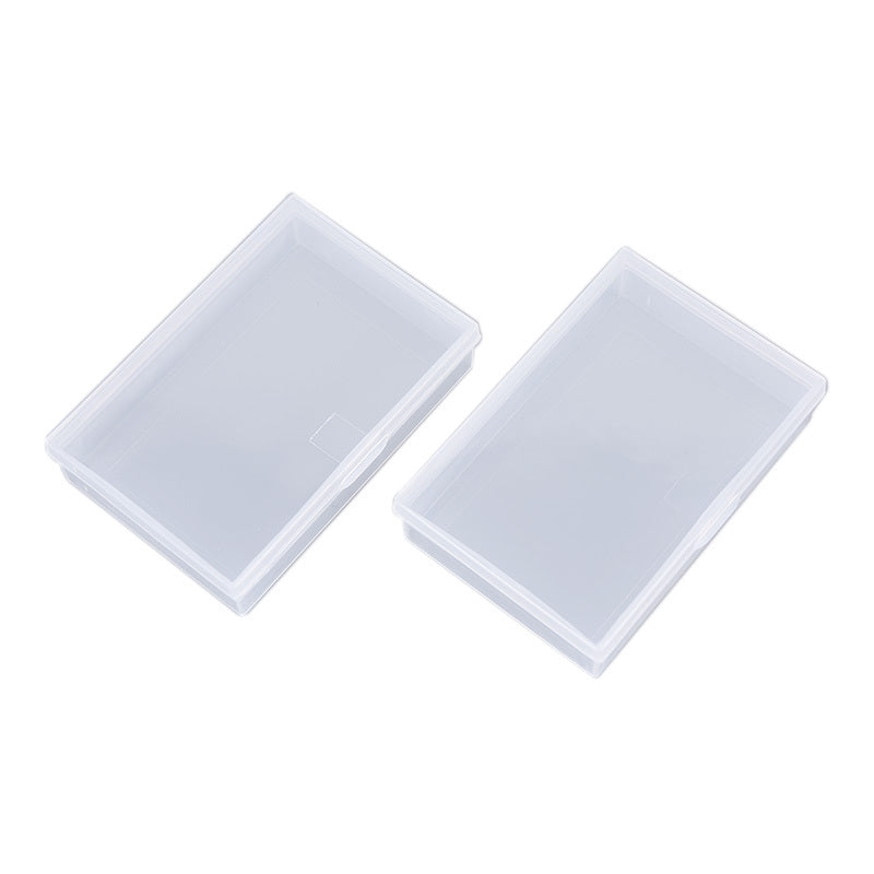 Transparent Plastic Boxes Playing Cards Container Poker Card Storage Case