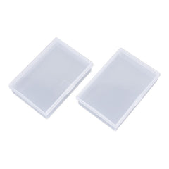Transparent Plastic Boxes Playing Cards Container Poker Card Storage Case