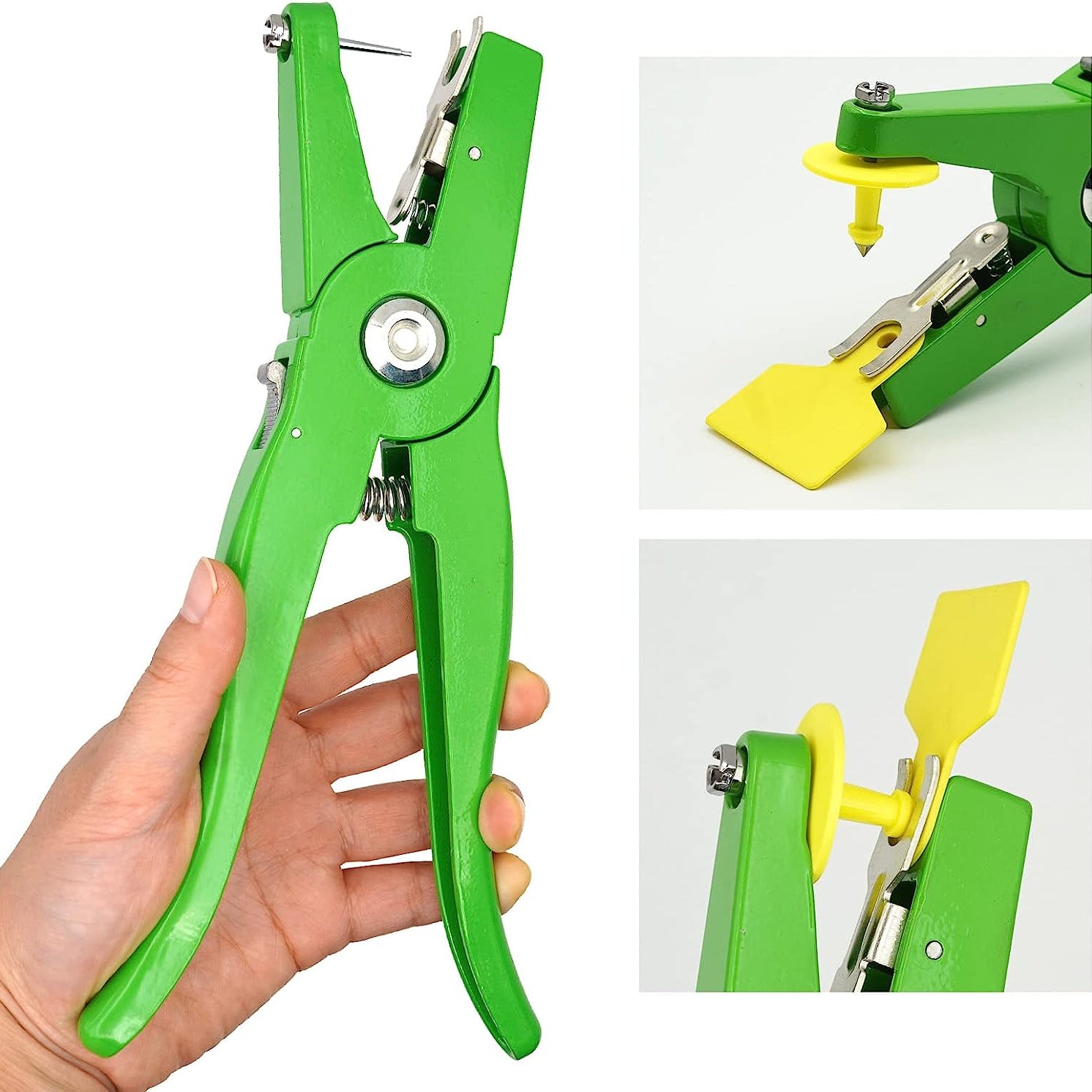 Livestock Ear Tag Pliers Universal Applicator for Cattle Pig Goat Sheep Lamb