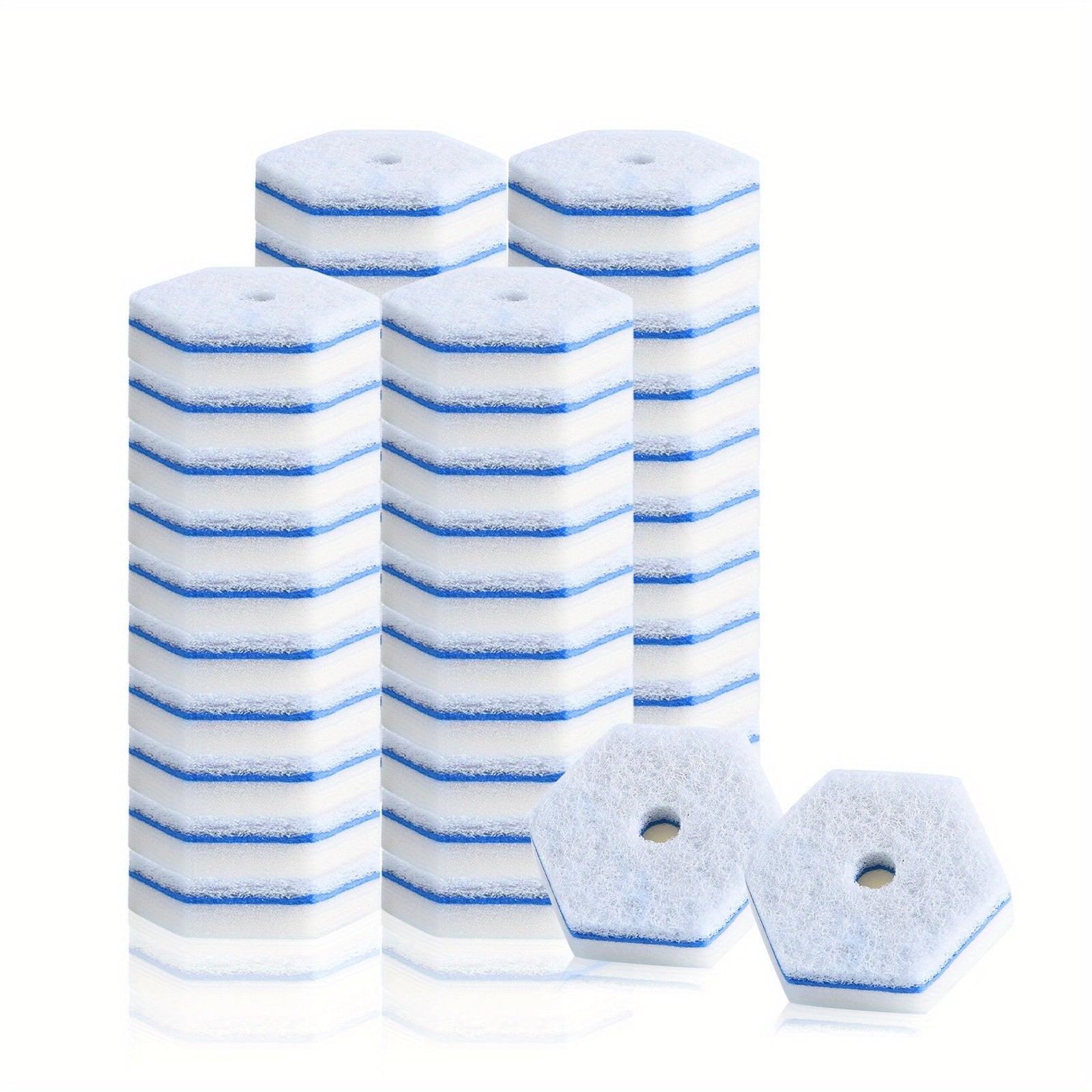 10pcs Disposable Toilet Cleaning Wand Refills Compatible With Most Wands