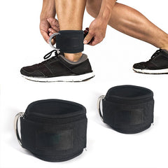 Ankle Straps for Cable Machine D Ring Ankle Cuffs Gym Fitness Exercise