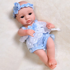Realistic Reborn Doll Silicone Vinyl 3D Skin Art Lifelike Newborn Doll