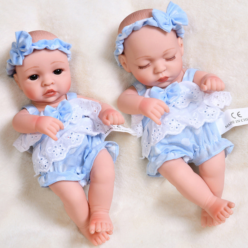 Realistic Reborn Doll Silicone Vinyl 3D Skin Art Lifelike Newborn Doll