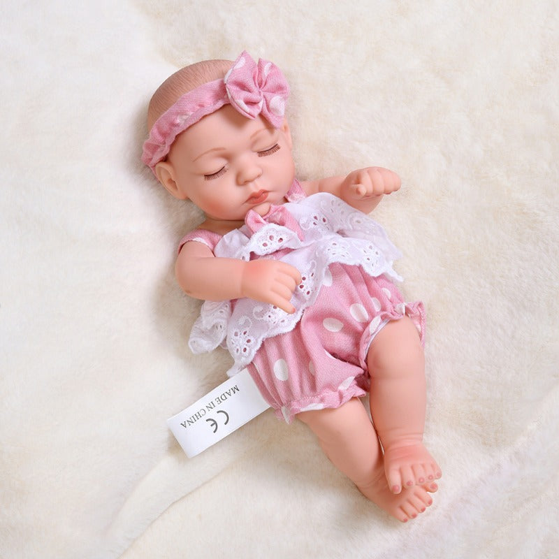 Realistic Reborn Doll Silicone Vinyl 3D Skin Art Lifelike Newborn Doll