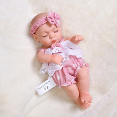 Realistic Reborn Doll Silicone Vinyl 3D Skin Art Lifelike Newborn Doll