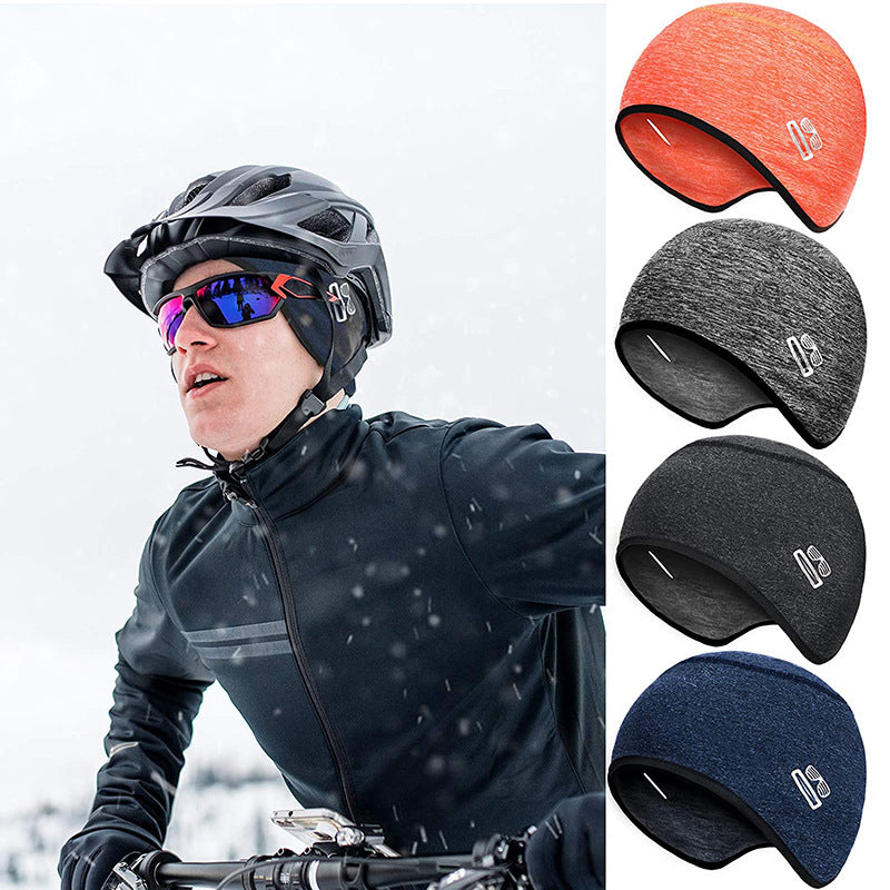 Men's Winter Windproof Warm Helmet Lining Cap
