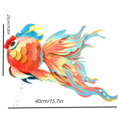 DIY Lucky Carp Lantern Year Gift Children's Toys