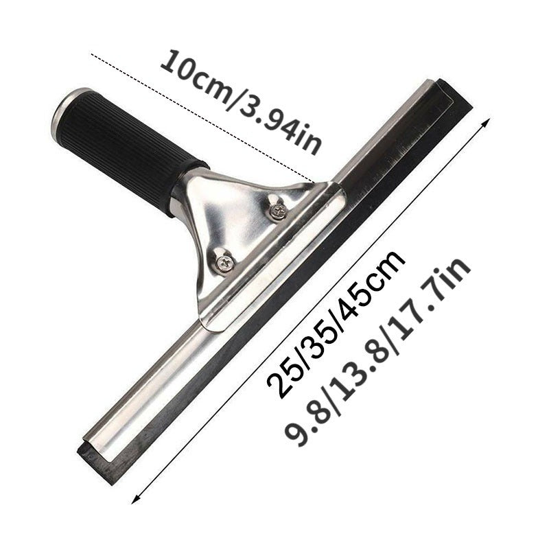 Professional Stainless Steel Window Squeegee with Blade