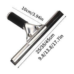 Professional Stainless Steel Window Squeegee with Blade