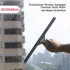 Professional Stainless Steel Window Squeegee with Blade