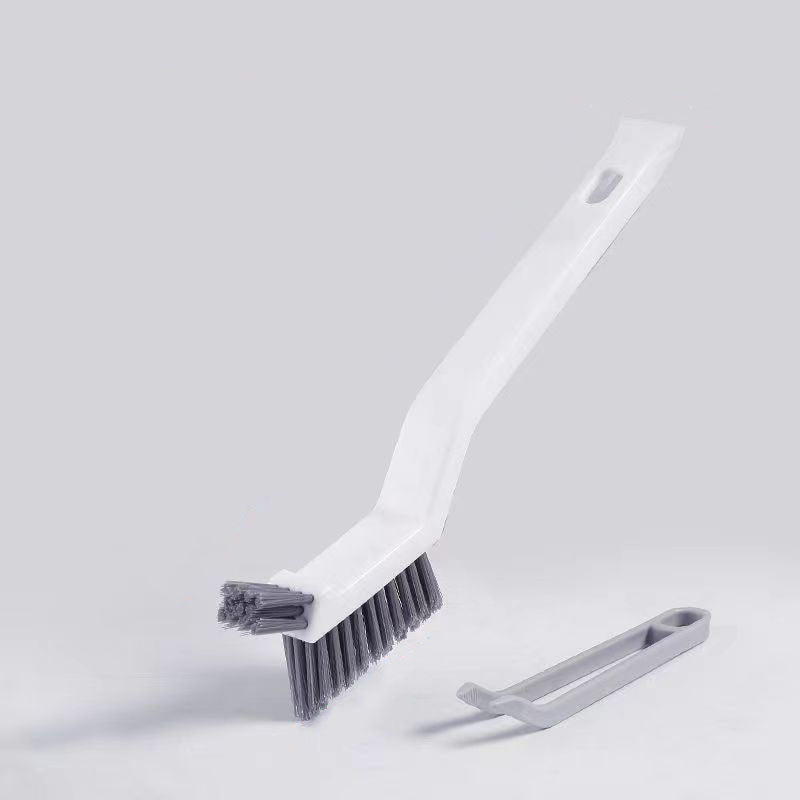 V-shaped Crevice Brush Long Handle Cleaning Floor Seam Brush