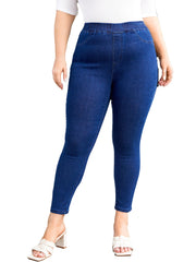 High Rise Skinny Jeans With Pockets