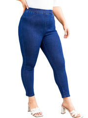 High Rise Skinny Jeans With Pockets