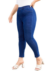 High Rise Skinny Jeans With Pockets