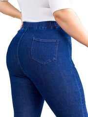 High Rise Skinny Jeans With Pockets