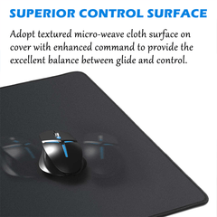 Large Gaming Competitive Mouse Pad With Precision Stitched Edges