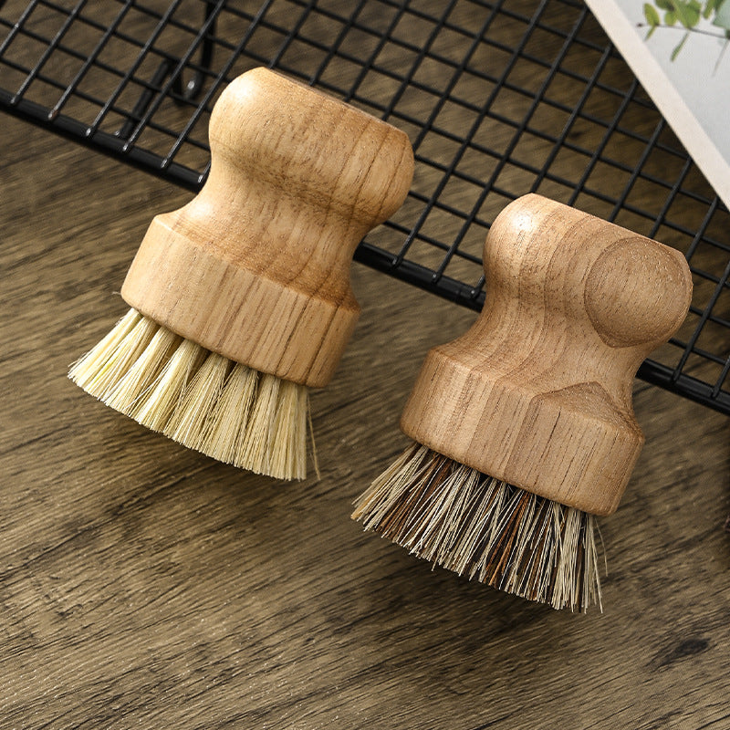 Kitchen Fruit And Vegetable Cleaning Brush Shoes Brush with Wood Handle