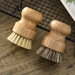 Kitchen Fruit And Vegetable Cleaning Brush Shoes Brush with Wood Handle