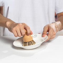 Kitchen Fruit And Vegetable Cleaning Brush Shoes Brush with Wood Handle