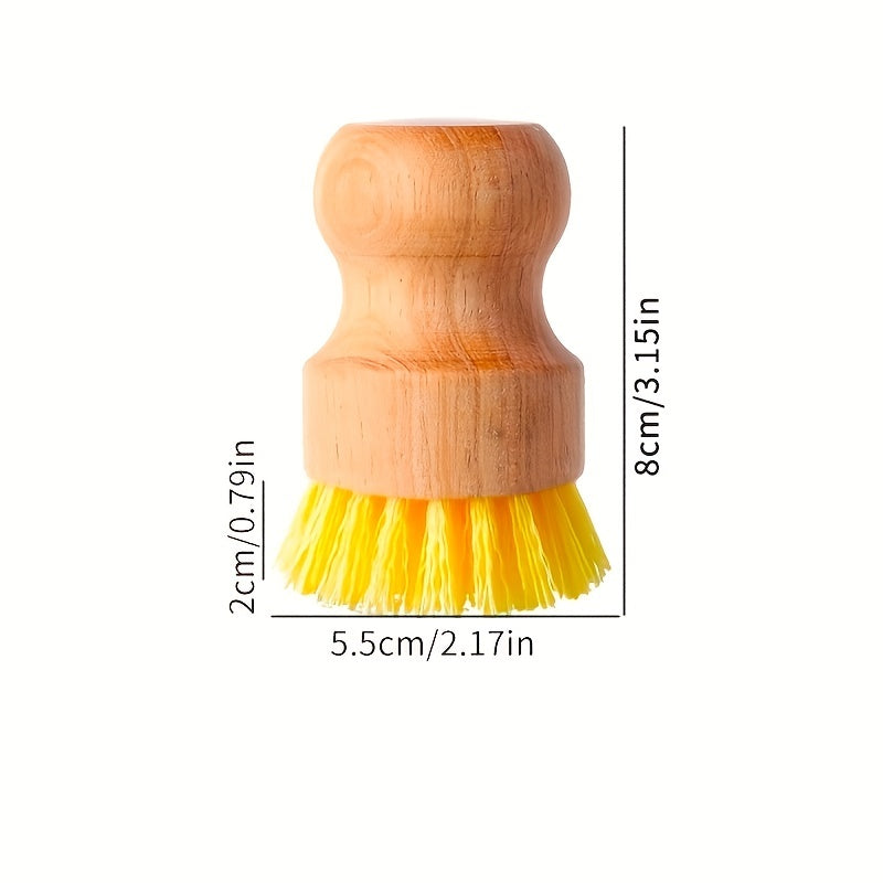 Kitchen Fruit And Vegetable Cleaning Brush Shoes Brush with Wood Handle