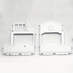 Bunk Bed & Princess Bed for Dolls with Accessories