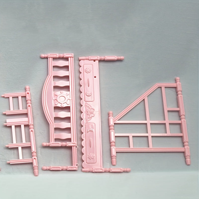Bunk Bed & Princess Bed for Dolls with Accessories