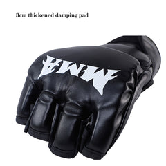 Boxing Gloves Half Finger MMA Fighting Gloves Thickened Gloves