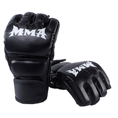 Boxing Gloves Half Finger MMA Fighting Gloves Thickened Gloves
