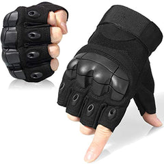 Tactical Fingerless Gloves for Motorcycle Biking Climbing