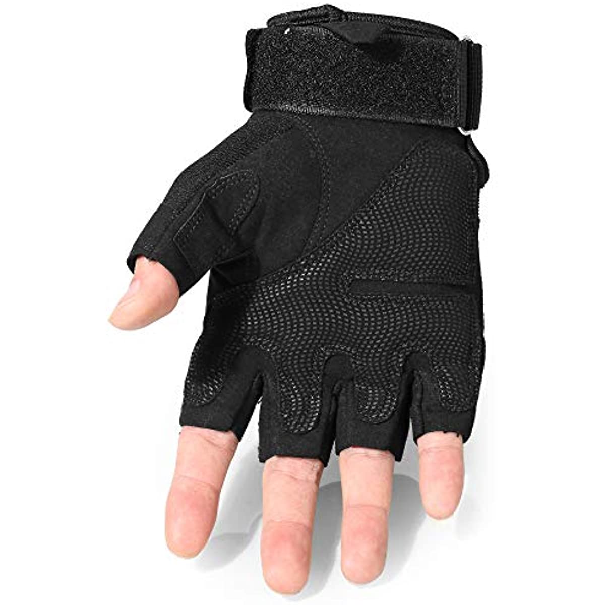 Tactical Fingerless Gloves for Motorcycle Biking Climbing
