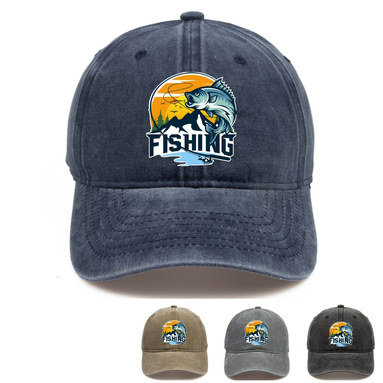 Unisex Washed Distressed Peaked Hat Fashionable Hip Hop Sunscreen Hat