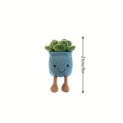Succulent Plants Stuffed Toy Soft Simulative Potted Plush Toy Doll