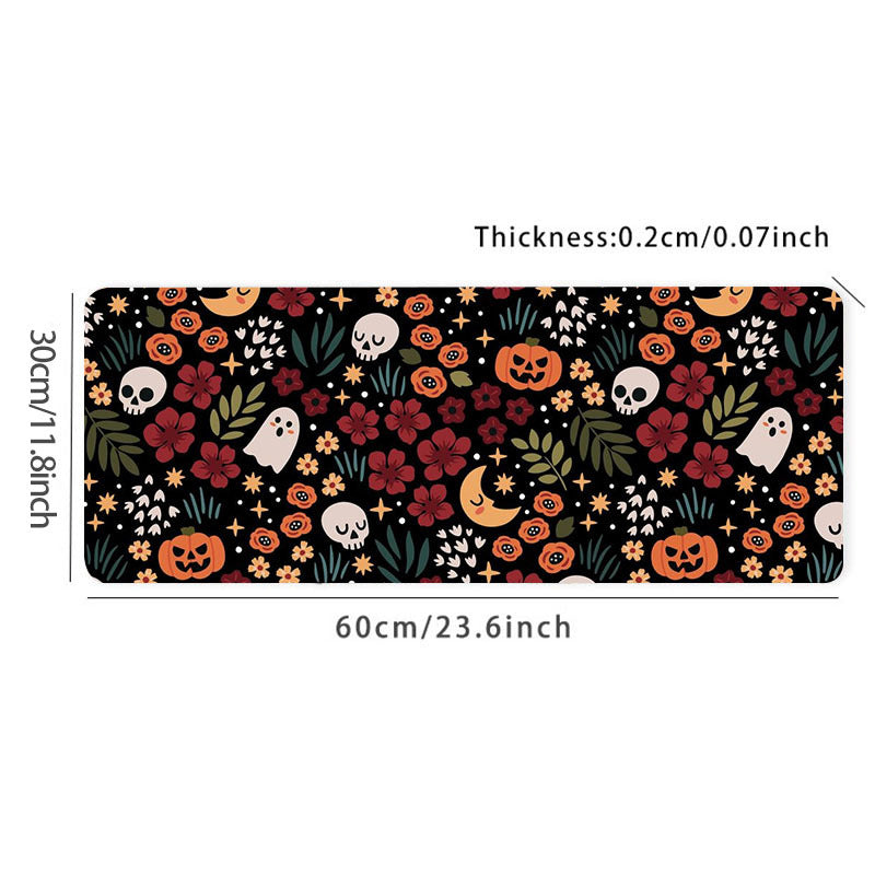 Halloween Mouse Pad Dark Game Board Non-slip