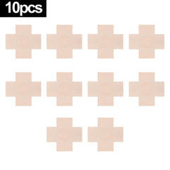 10 Pairs Cross Nipple Covers Self Adhesive Disposable Nipple Pasties