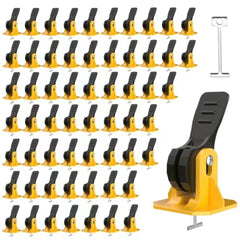 50pcs Tile Leveling System Kit Spacers Floor Leveling Compounds