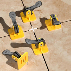 50pcs Tile Leveling System Kit Spacers Floor Leveling Compounds