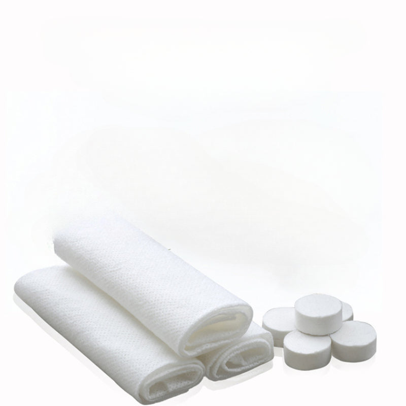 100pcs Mini Compressed Towel Disposable Face Towel Portable Camping Towel