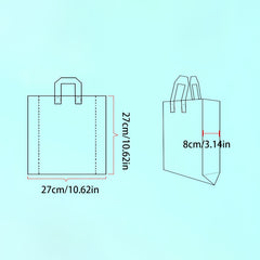Transparent Mesh Tote Bag Holiday Gift Decor Supplies 26 X 7 X 26