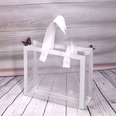 Transparent Mesh Tote Bag Holiday Gift Decor Supplies 26 X 7 X 26