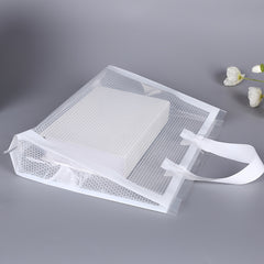 Transparent Mesh Tote Bag Holiday Gift Decor Supplies 26 X 7 X 26