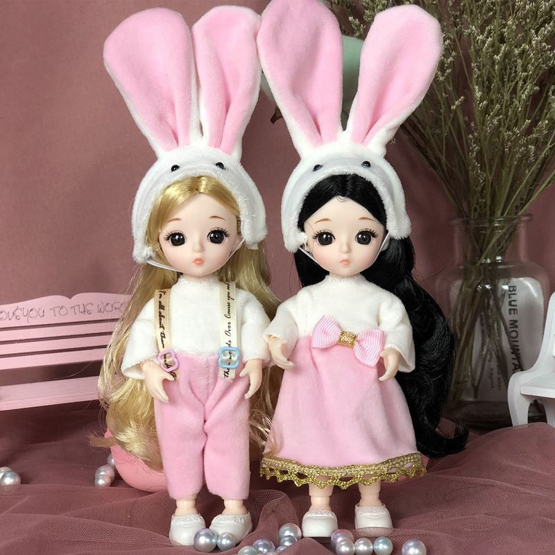 Doll Dress Up Clothes Suit For Girls DIY Toys