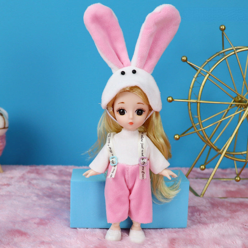 Doll Dress Up Clothes Suit For Girls DIY Toys