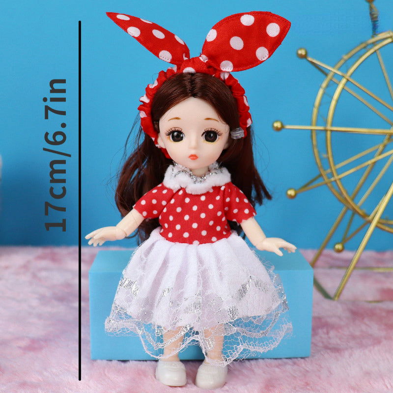 Doll Dress Up Clothes Suit For Girls DIY Toys