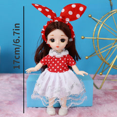 Doll Dress Up Clothes Suit For Girls DIY Toys