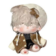 Cartoon Pattern Baseball Uniform Coat for Stuffed Dolls