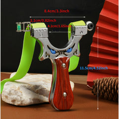 Zinc Alloy Slingshot Metal Quick Press Slingshot